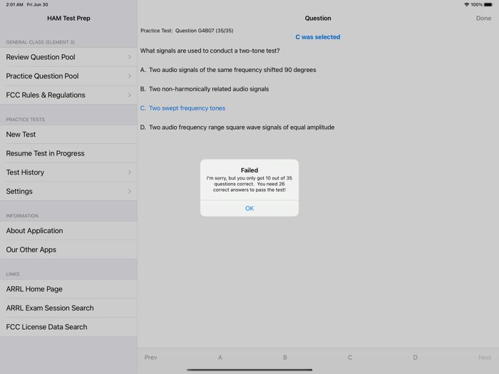 HAM Test Prep  General