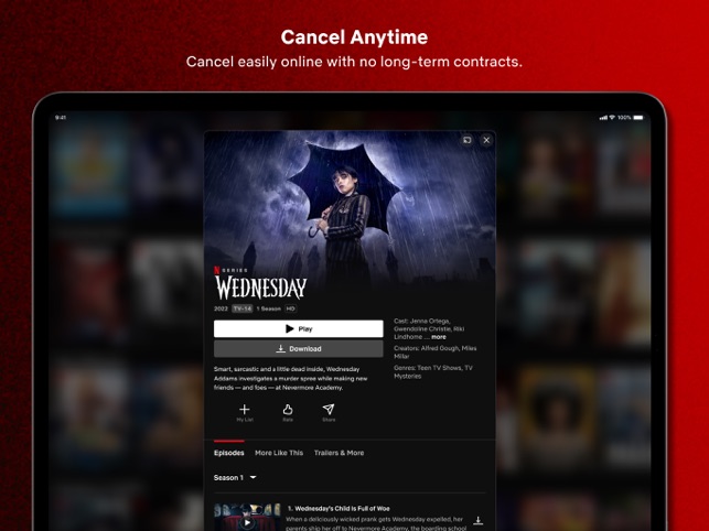 Netflix على App Store