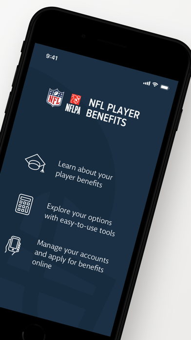 NFL Player Benefits Screenshot