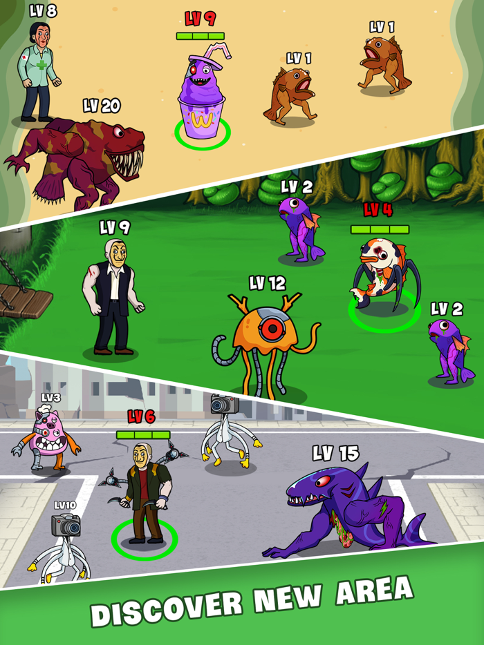 The Fishman Monster Evolution