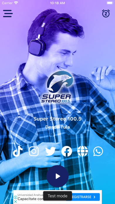 Súper Stereo 100.5 Screenshot
