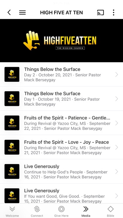 The Mission Church Online Screenshot