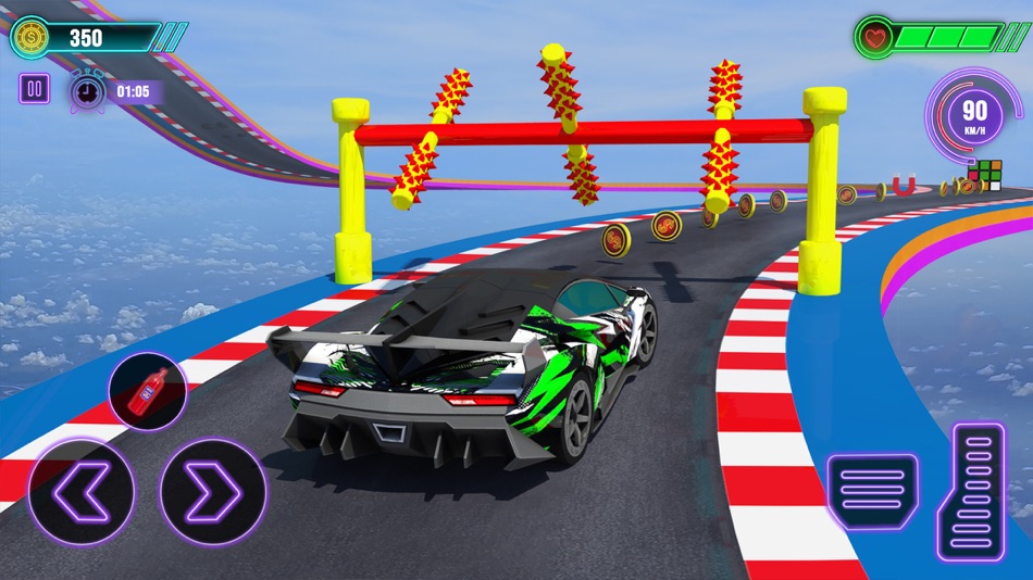 #3. Mega Ramps Car Stunts 3D (iOS) 由: 7Seas Entertainment Limited