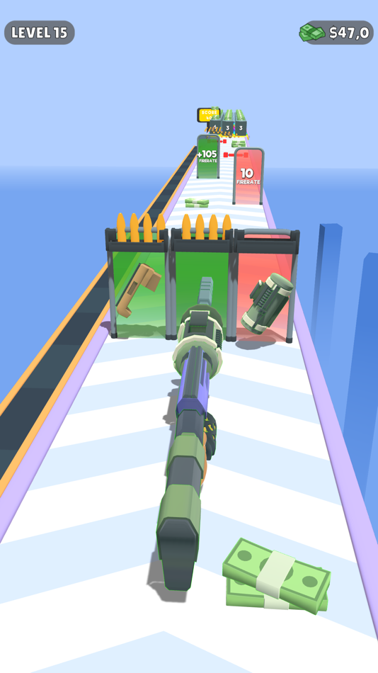 #3. Gun Maker Run (iOS) 由: Bahadir Yerdelen