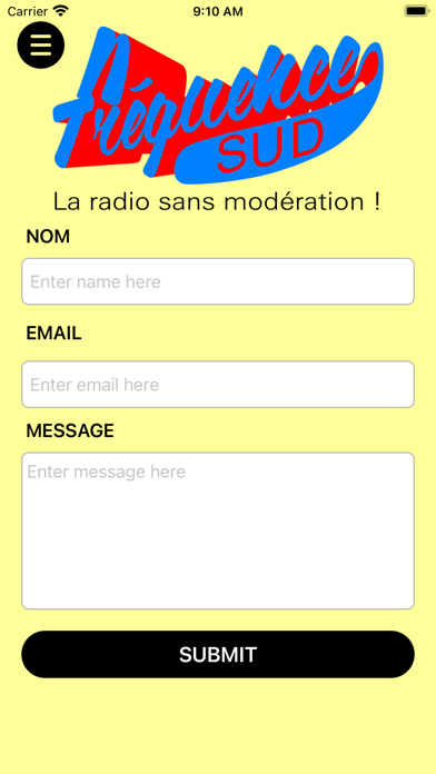Fréquence sud Réunion Screenshot