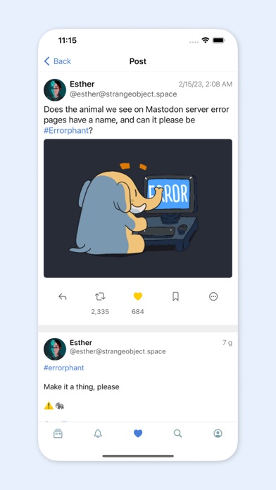Woolly for Mastodon Screenshot