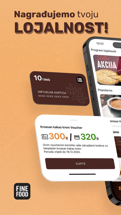 Fine Food Loyalty Screenshot