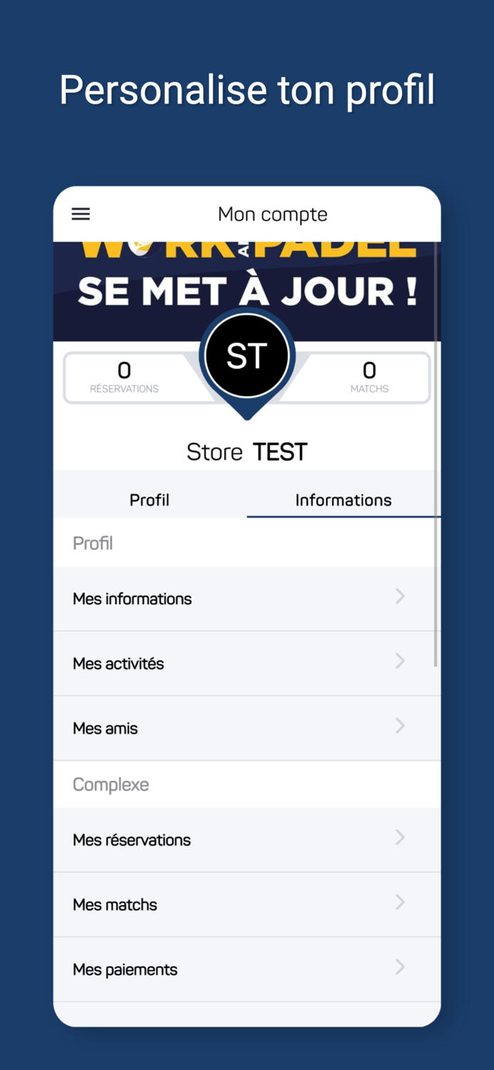 Work and Padel - Hopps