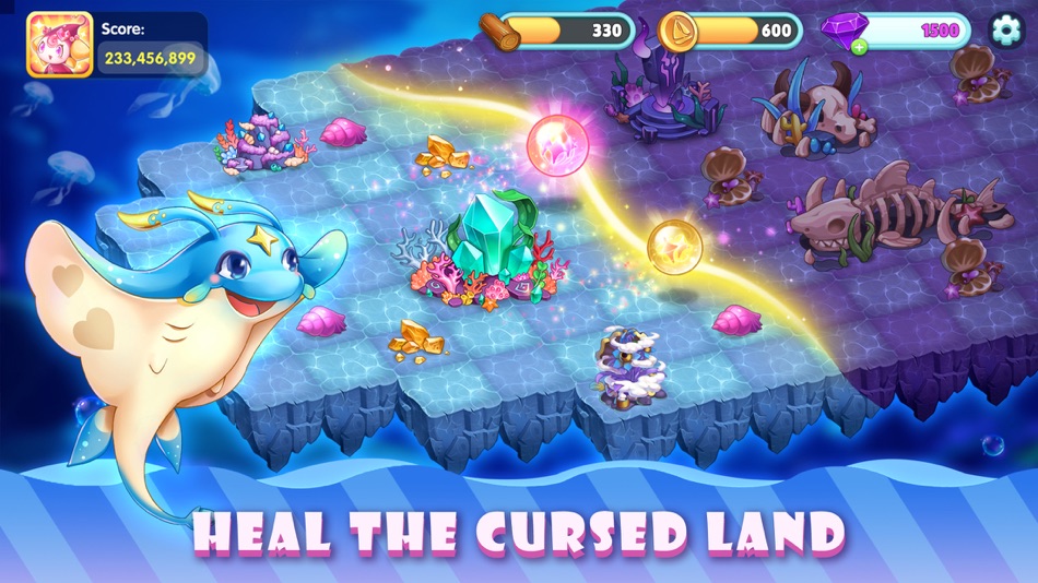 #5. Merge Seatopia (iOS) Podle: IVYMOBI LIMITED