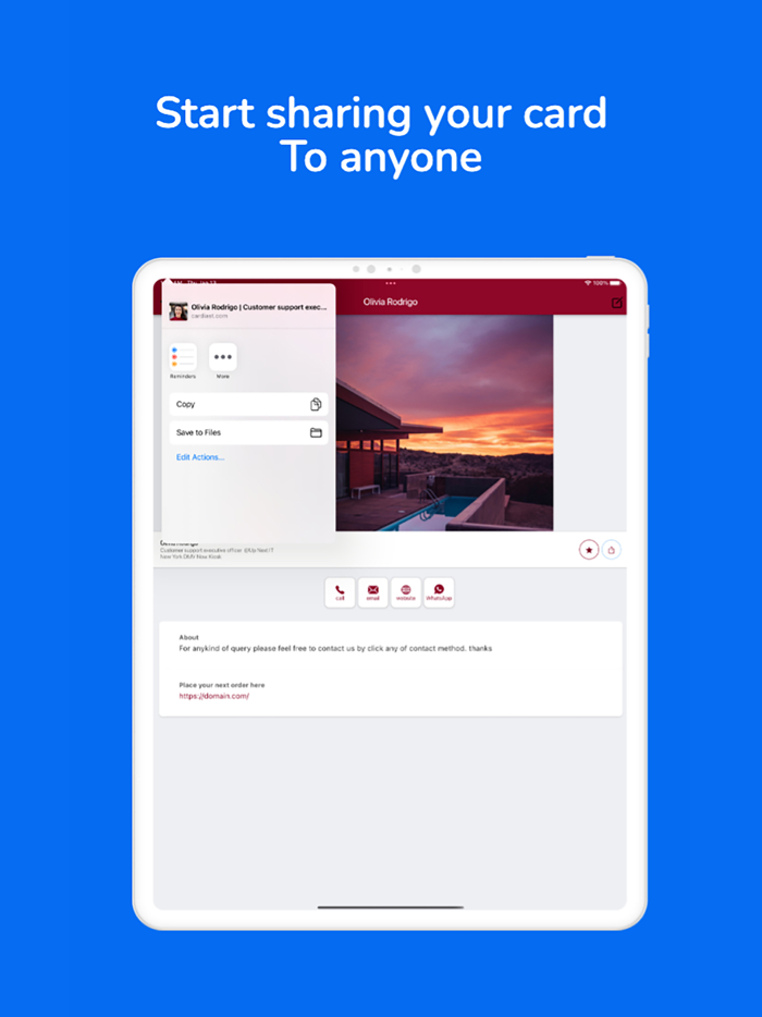 Cardiast - Business Card