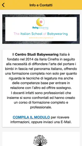 Game screenshot Babywearing Italia apk
