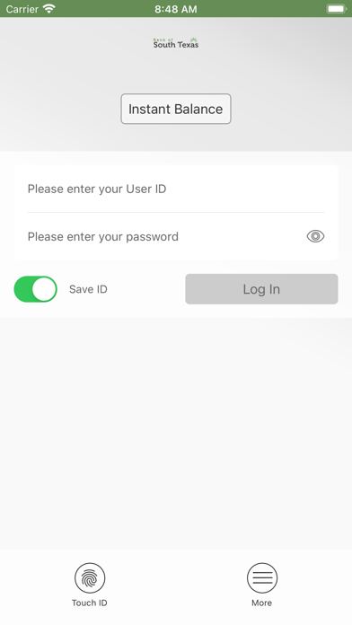 Bank of South Texas Mobile Screenshot