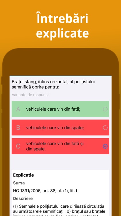 Scoala Auto: Chestionare Auto screenshot-5