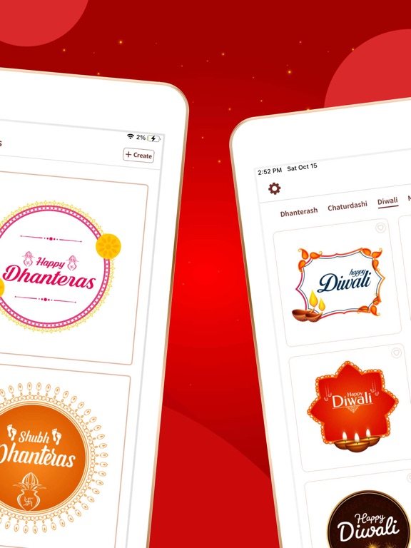 Screenshot #6 pour Diwali Greeting Cards & Wishes