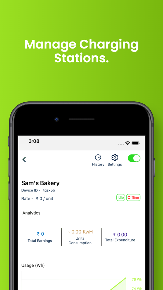 #3. Greentron Mobility (iOS) 由: Kazam EV Tech Pvt. Ltd.