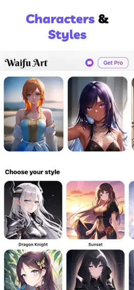 Game screenshot Waifu Art - AI Anime Girl apk