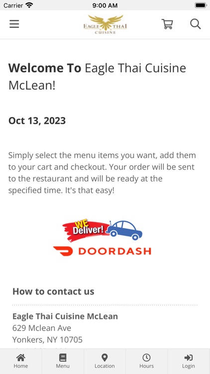 Eagle Thai Cuisine McLean