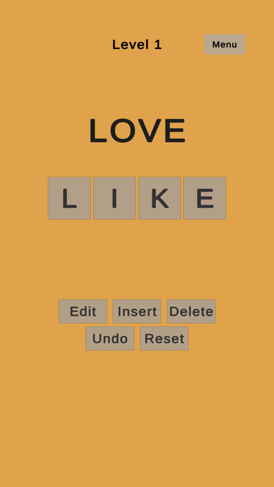 Wordmutations Screenshot