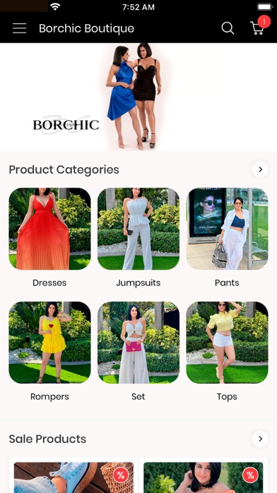 Borchic Boutique Screenshot