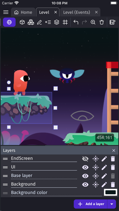 GDevelop - game maker Screenshot