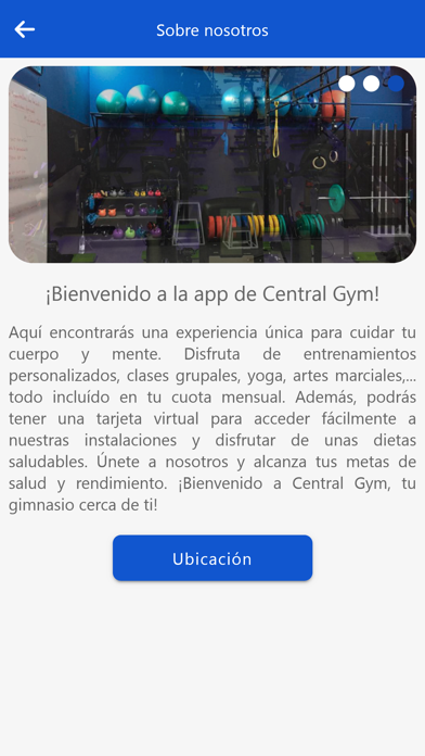 Central Gym Santiago Screenshot