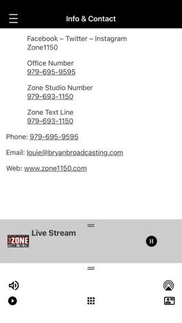 Game screenshot The Zone - SportsRadio 1150 hack