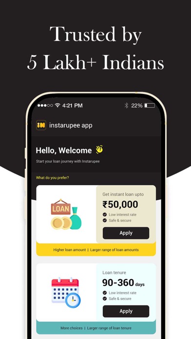 instarupee app - Cash Loan Screenshot
