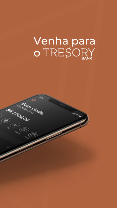 Tresory Bank Screenshot