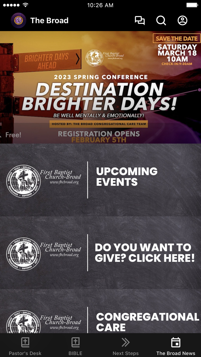 First Baptist Church Broad