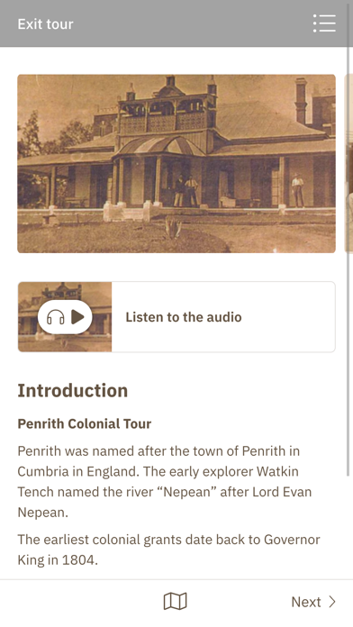 Heritage of Western Sydney Screenshot