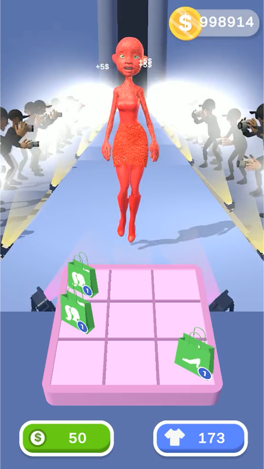#4. Fashion Merge 3D (iOS) 由: 3HILLS DOO