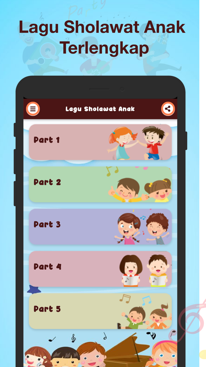 Lagu Sholawat Anak Terlengkap