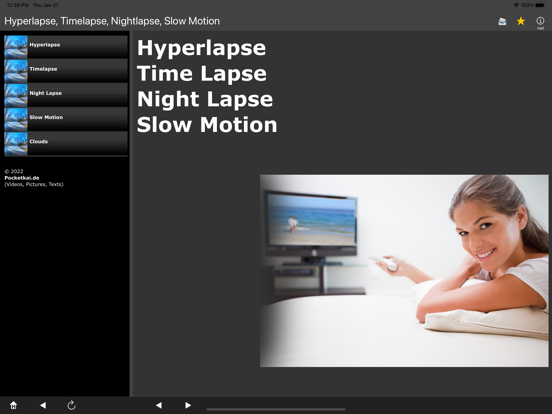 Hyperlapse iPad app afbeelding 1
