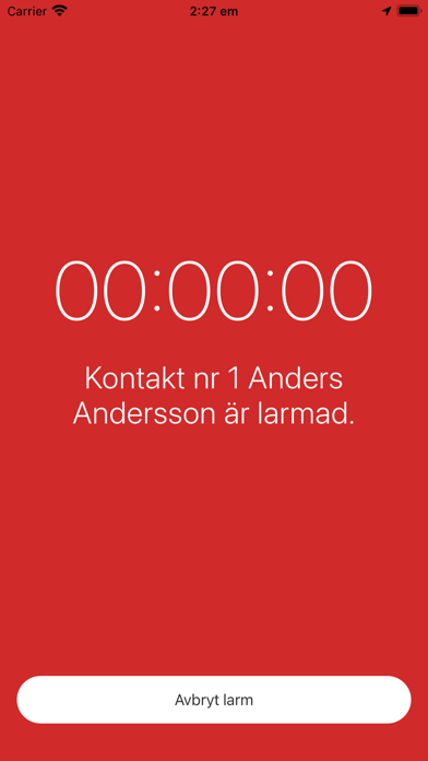 Svevia Säkerhetsapp Screenshot