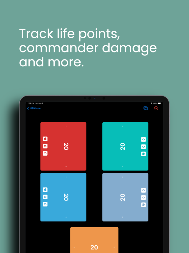 ‎MTG Mate - Magic Life Counter Screenshot