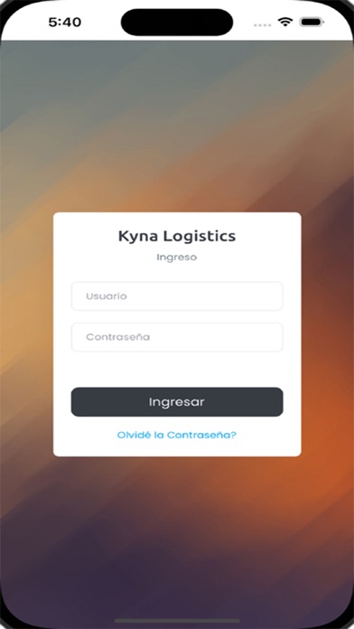 Kyna Tracking Screenshot