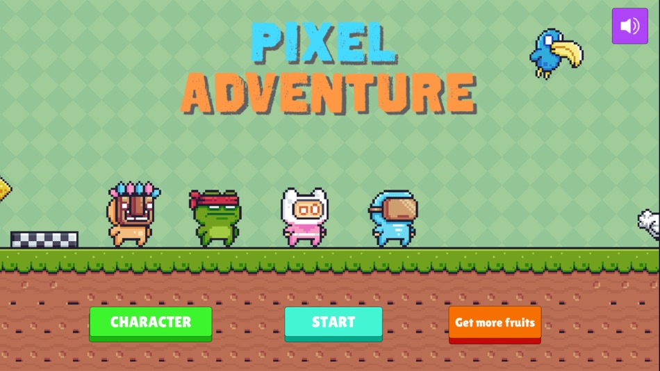 #1. Fruit Pixel Adventure (iOS) 由: RL Technology, LLC