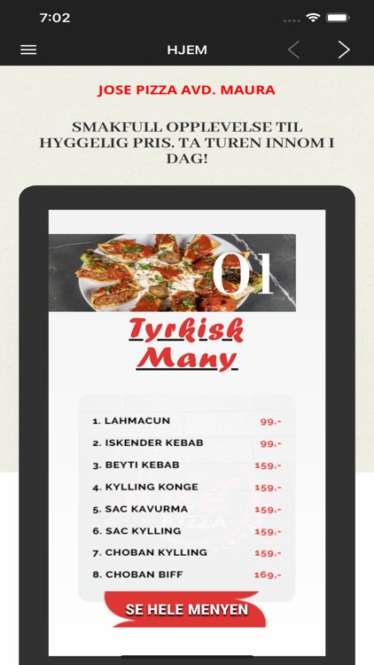 Jose Pizza Bar Maura screenshot-3