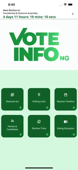 Game screenshot VoteInfo NG mod apk