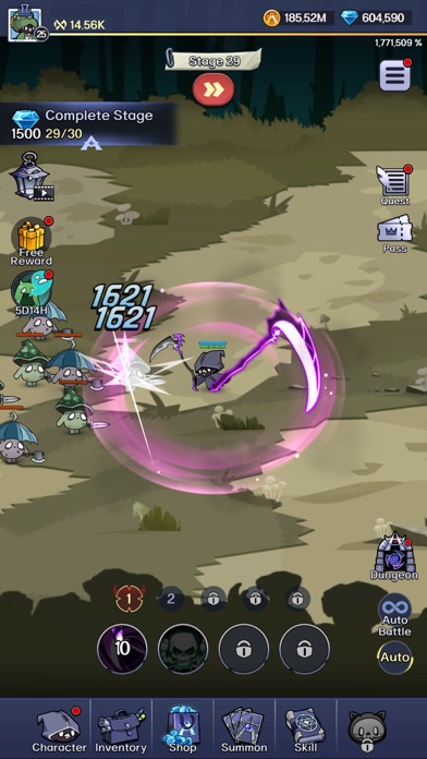 Death crow : dc idle RPG GAME Screenshot