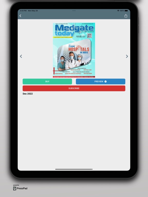 Screenshot #5 pour Medgate Today Magazine