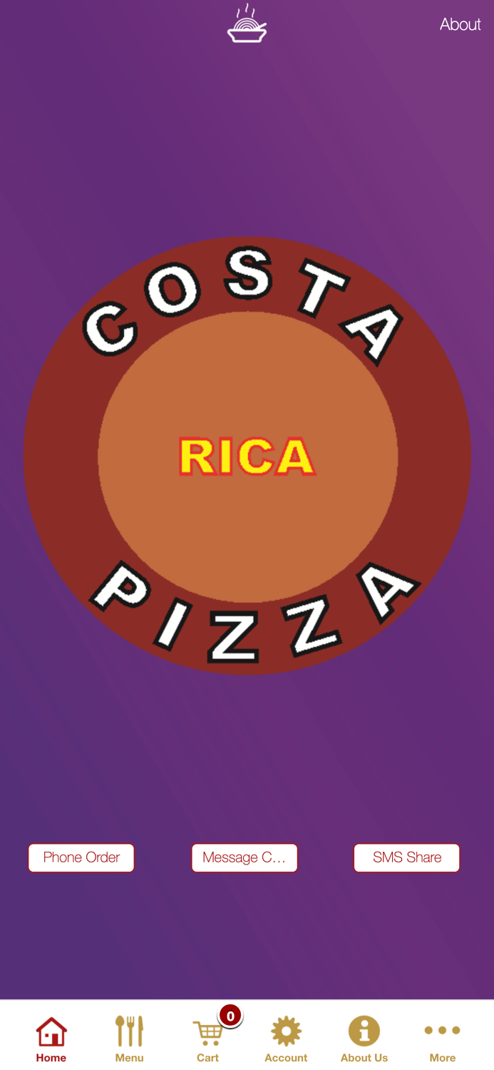 Costa Rica Pizza Sheffield App