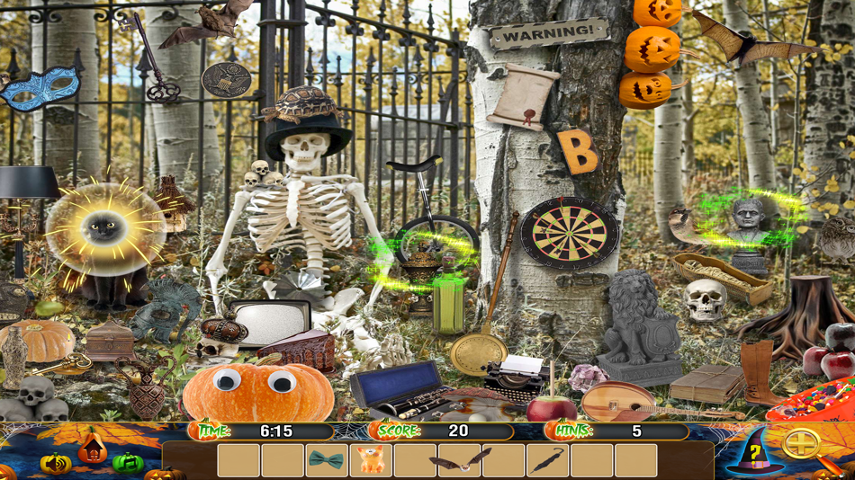 #4. Hidden Objects Halloween Ghost (iOS) 来自: Brainfull, LLC