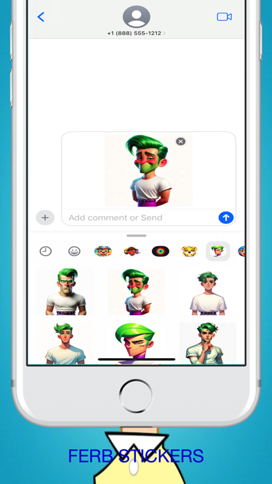 Ferb Altered Stickers Screenshot