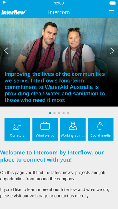 Screenshot 1 of Intercom By Interflow App