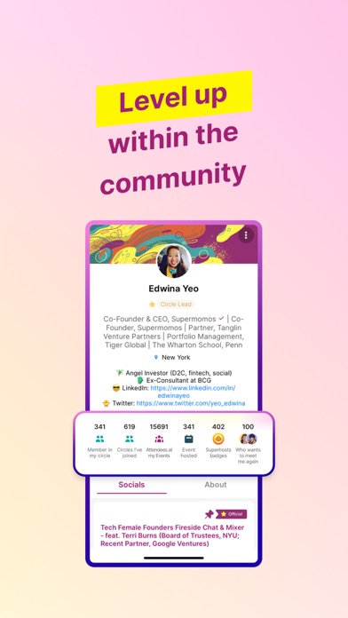 Supermomos: Socialize & Learn Screenshot