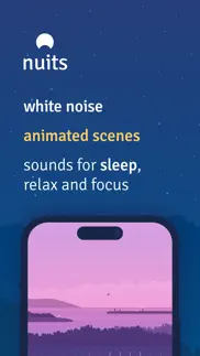 nuits: white noise soundscapes iphone screenshot 1