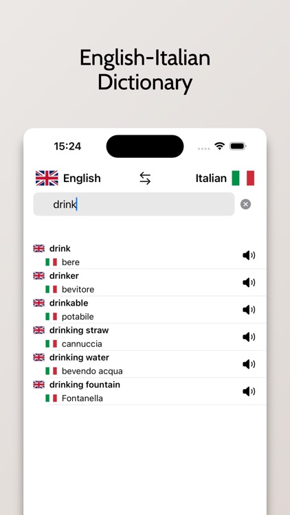 Italian Dictionary - English screenshot-0