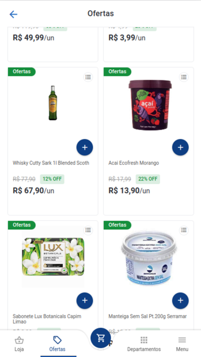 Padrão Supermercado Screenshot