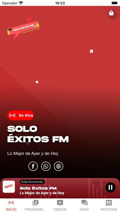 Solo Exitos FM Screenshot